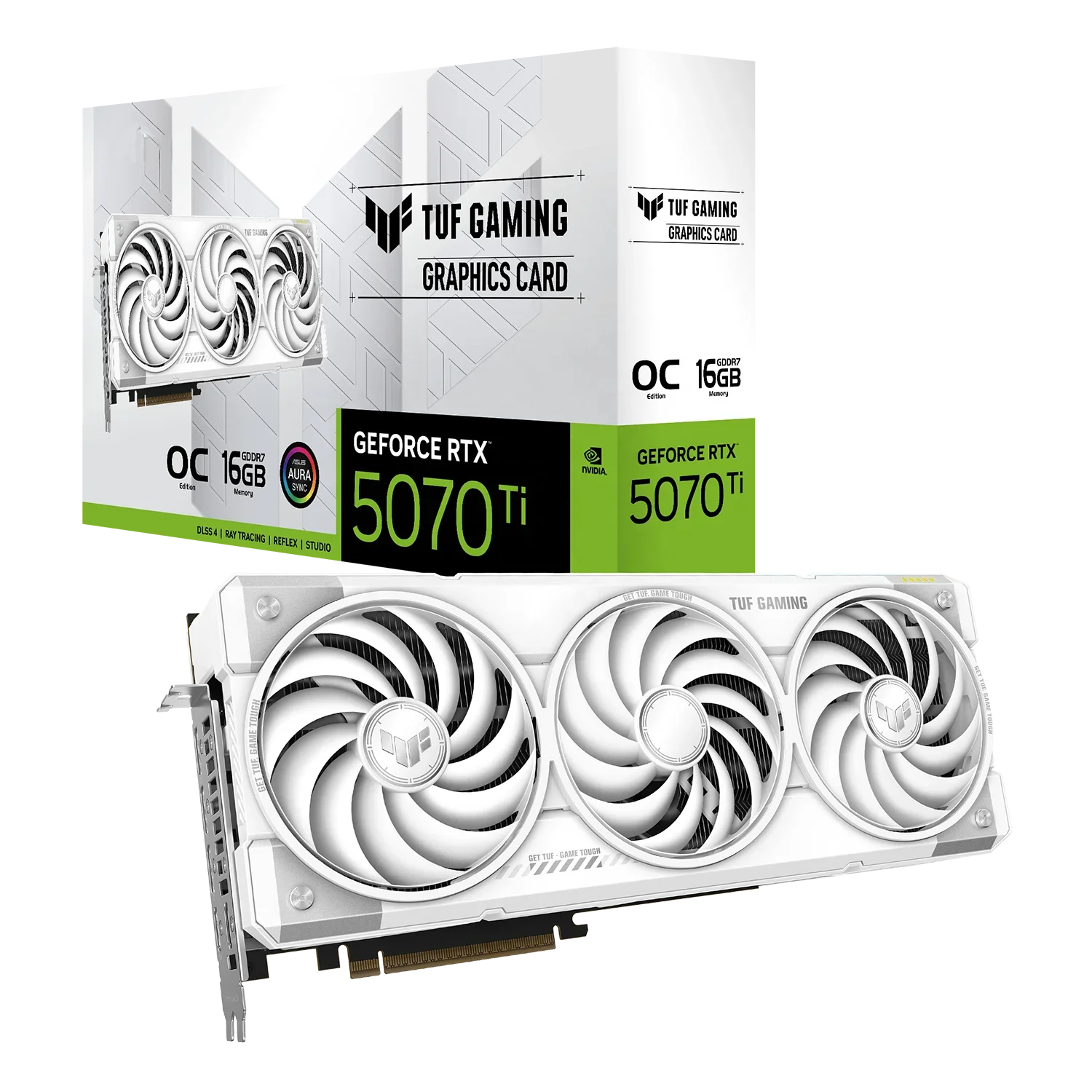 Triple Fan Gaming Graphics Card 16Gb - การ์ดจอ GeForce RTX 5070 Ti รุ่นใหม่