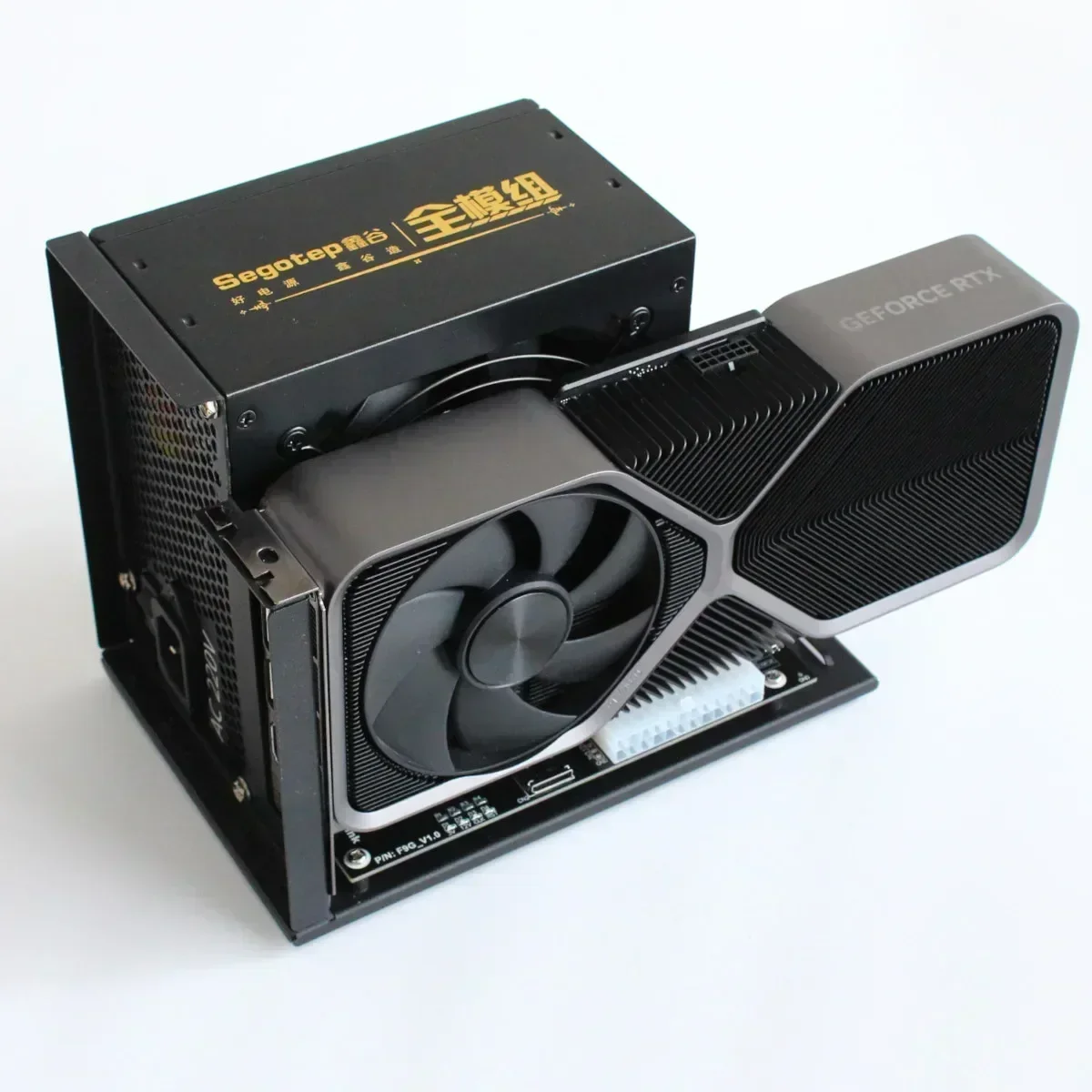 F9G-BK7 PCIe 4.0 X4 64Gbps OCu - Oculink Egpu Dock Graphics Card บทวิจารณ์และราคา