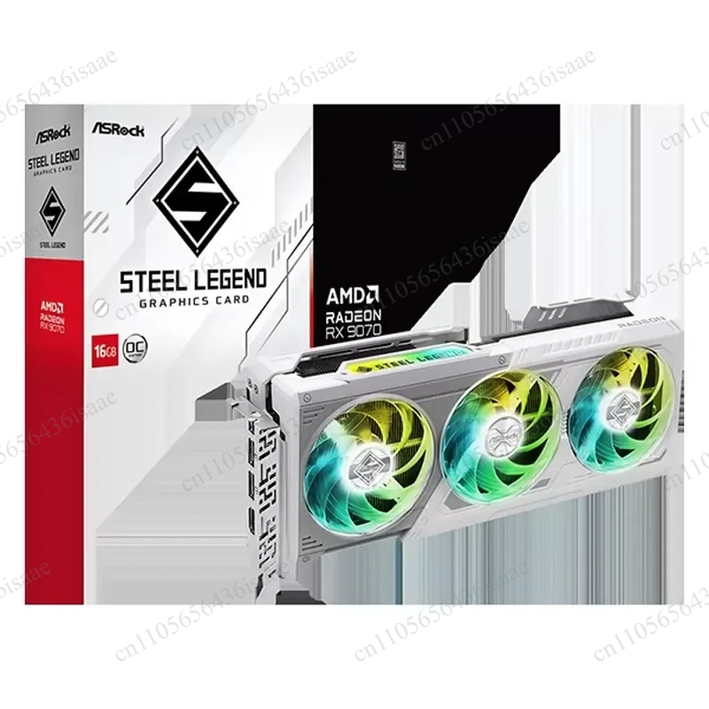 การ์ดกราฟิก Radeon RX 9070 XT  - Triple Fan Gaming Graphics Card 16Gb บทวิจารณ์และราคา