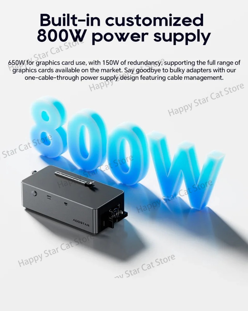 AOOSTAR AG02/AG01 แท่นเชื่อมต่ - Oculink Egpu Dock Graphics Card บทวิจารณ์และราคา